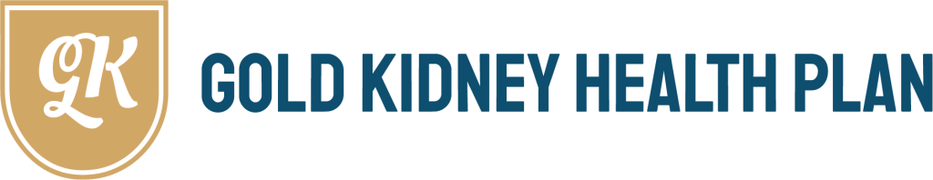 Gold Kidney Health Plan logo